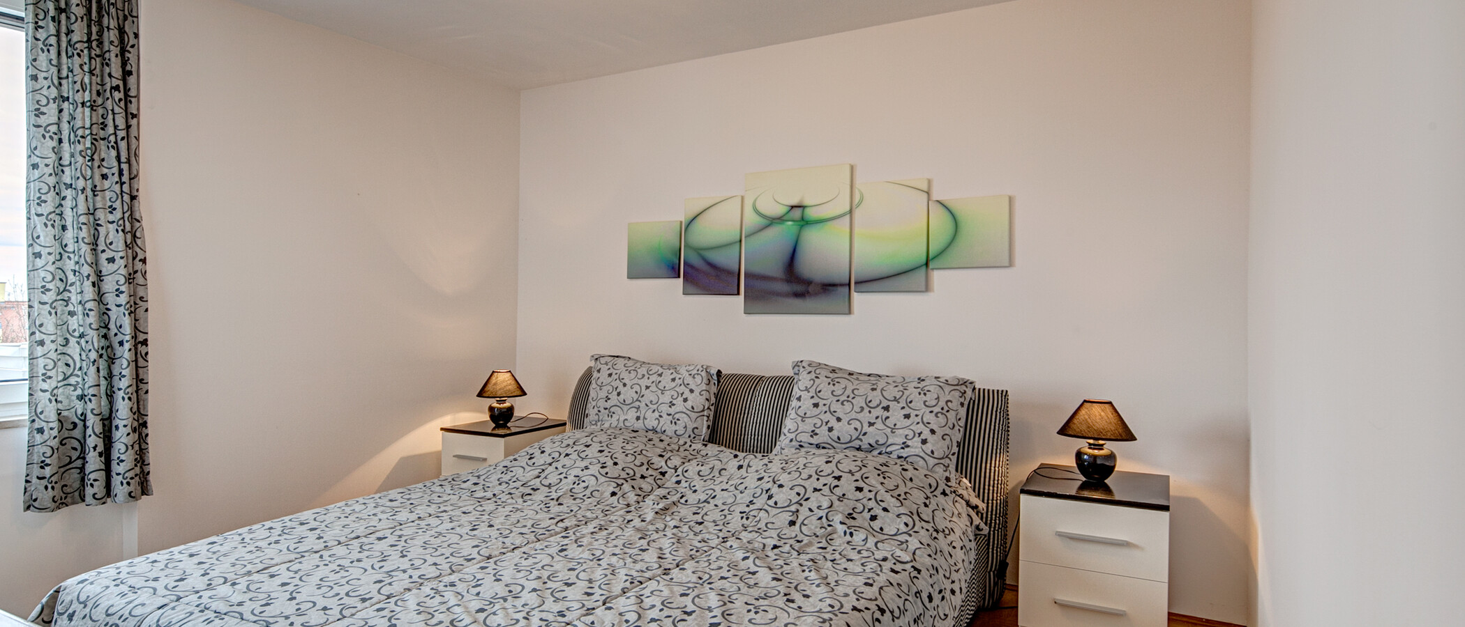 attico con terrazzo München Maxvorstadt 01 zona notte 255