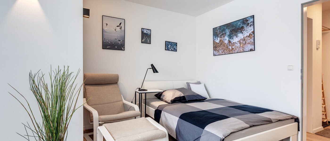 abitazione München Milbertshofen 01 zona notte 2619