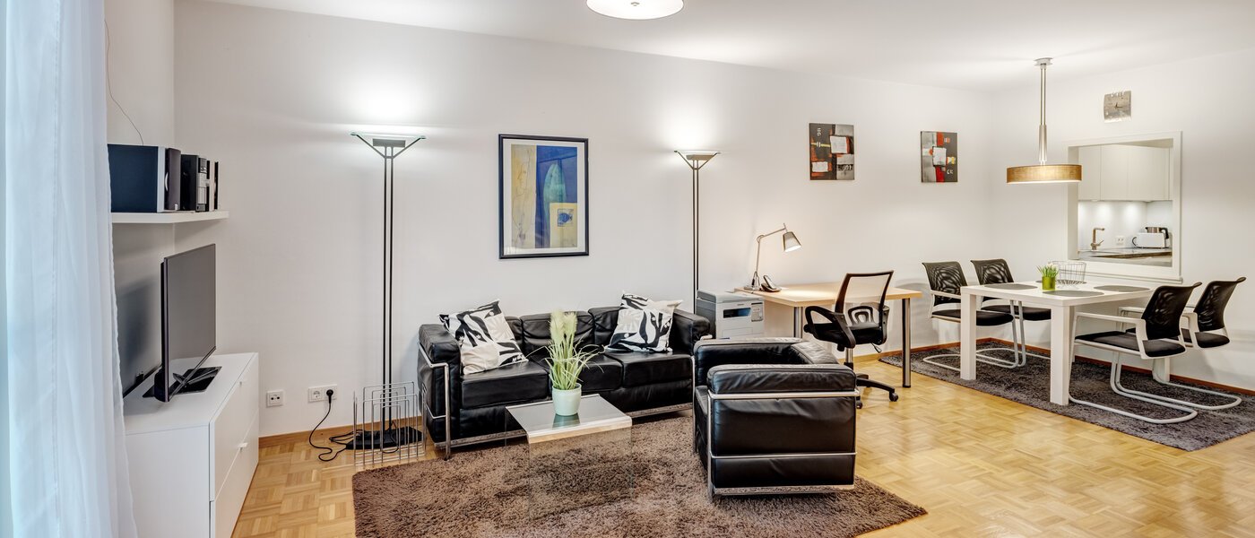 appartamento München Harlaching 02 zona living 2673