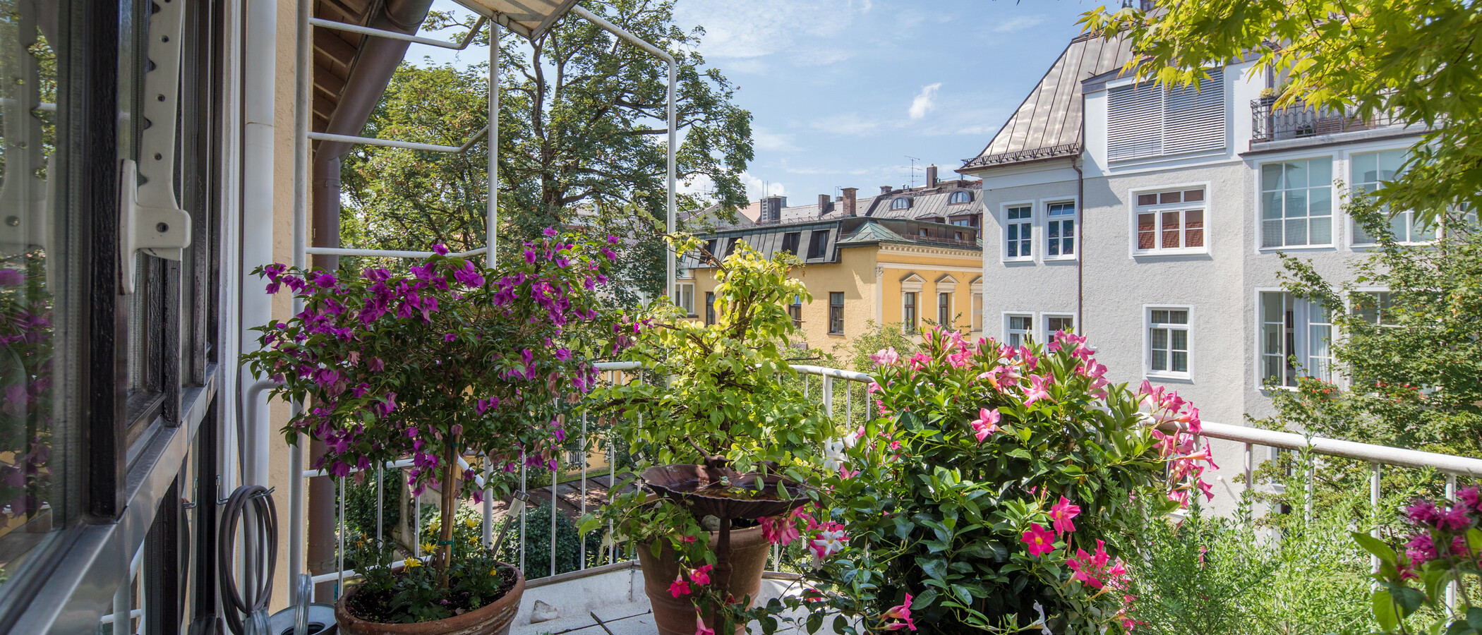 attico con terrazzo München Schwabing (rechts der Leopoldstraße) 01 balcone 2693