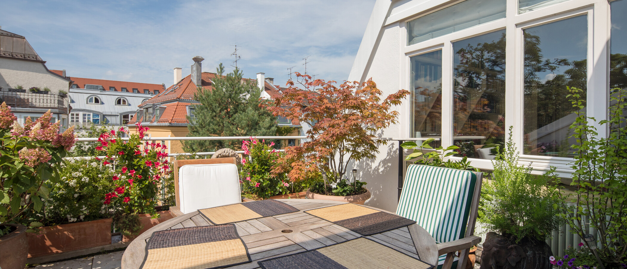 attico con terrazzo München Schwabing (rechts der Leopoldstraße) 02 terrazza 2693