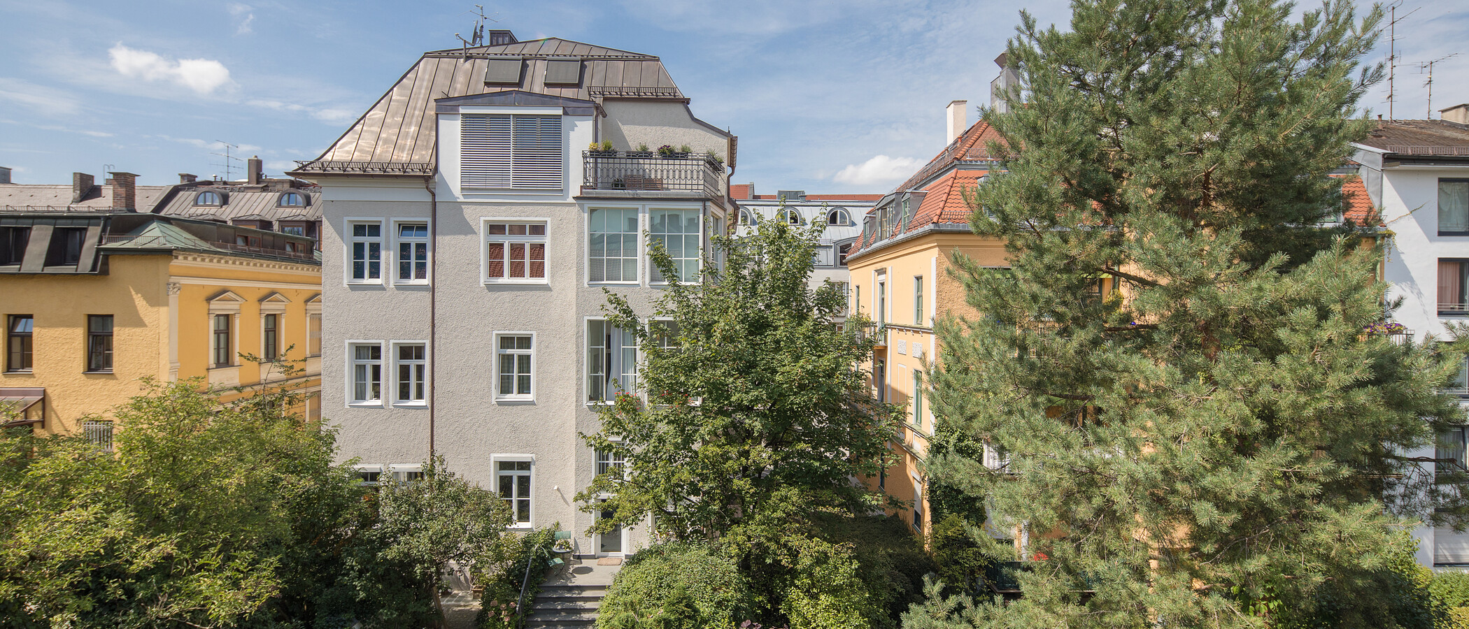 attico con terrazzo München Schwabing (rechts der Leopoldstraße) 03 vista 2693