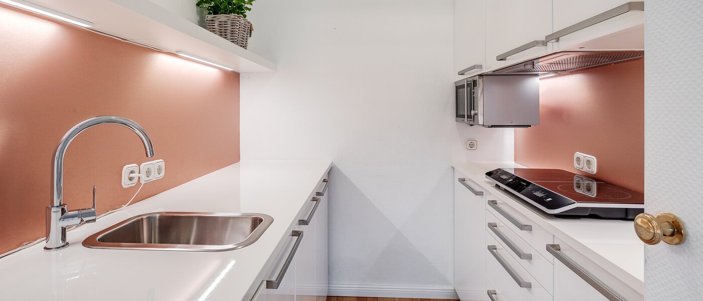 appartamento München Schwabing (rechts der Leopoldstraße) 01 cucina 2699