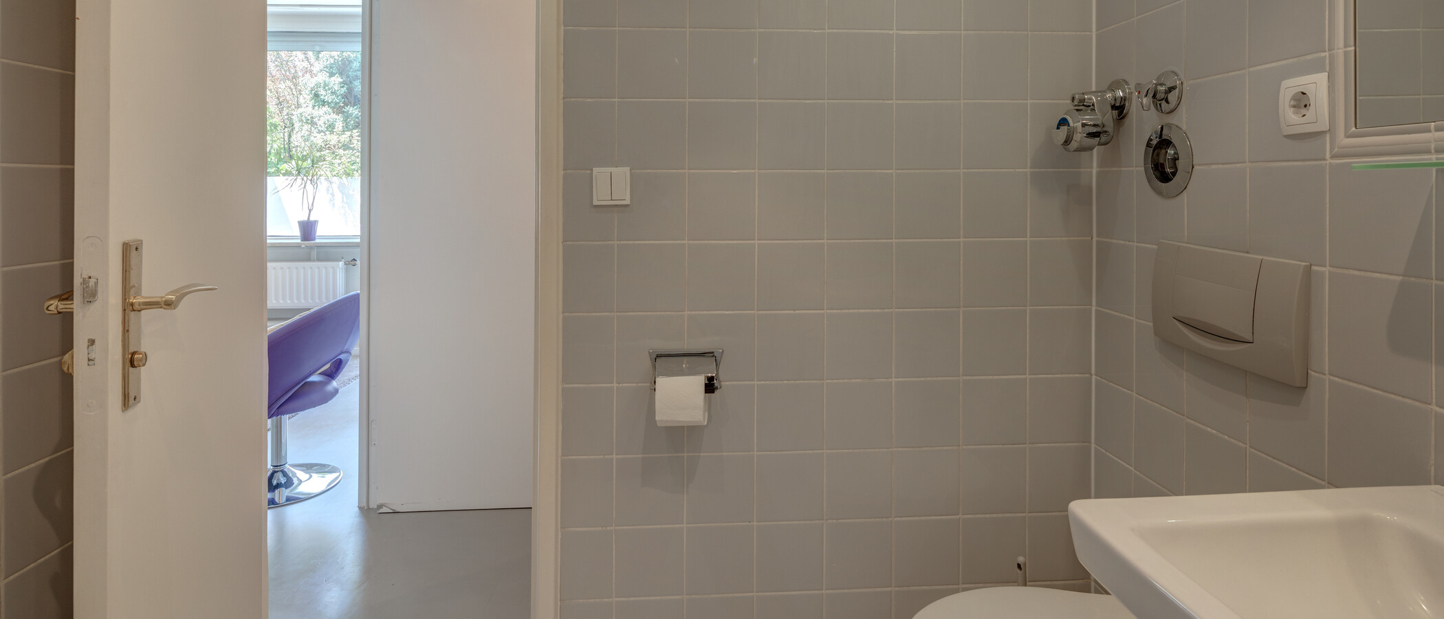attico con terrazzo München Neuhausen 03 bagno 2774