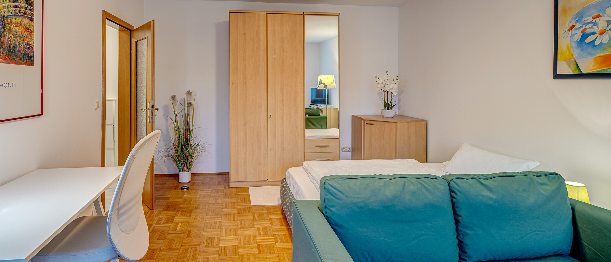 appartamento München Obergiesing 04 zona living 2823