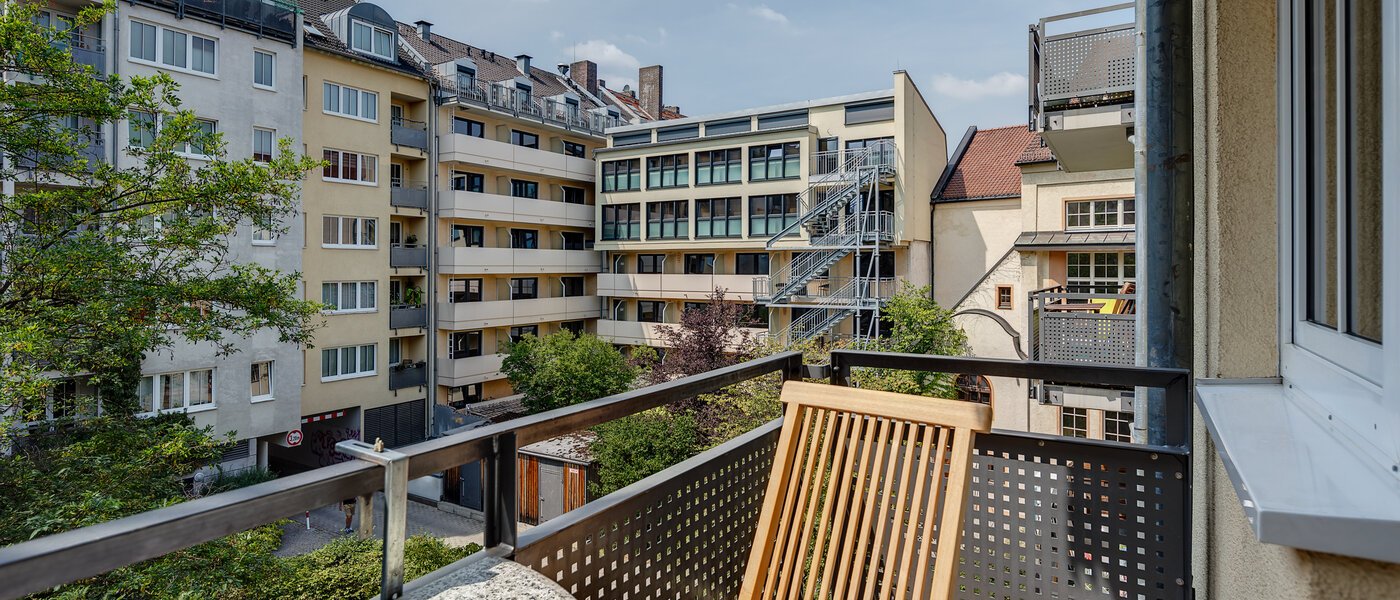 appartamento München Isarvorstadt 01 balcone 2933
