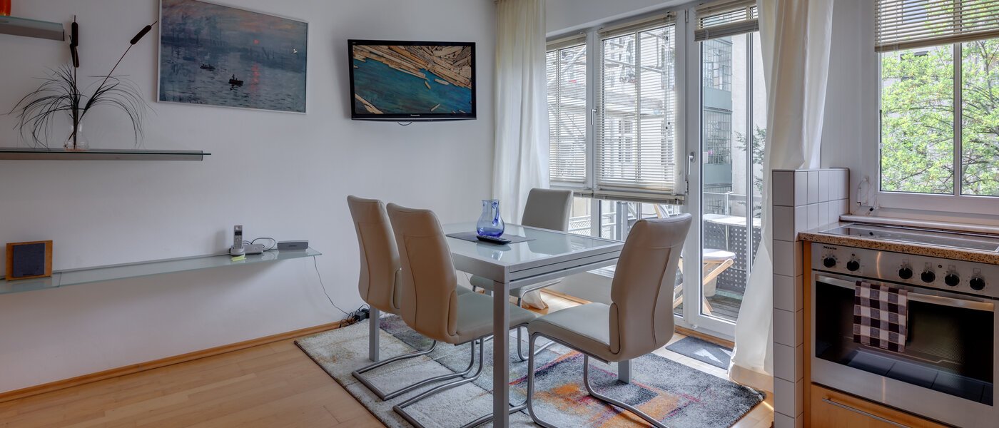 appartamento München Isarvorstadt 04 zona living 2933