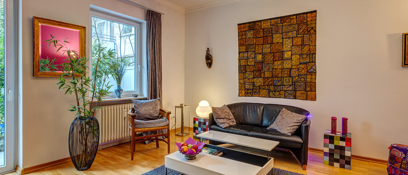 appartamento München Schwabing-West (rund um den Hohenzollernplatz) 02 soggiorno 2993