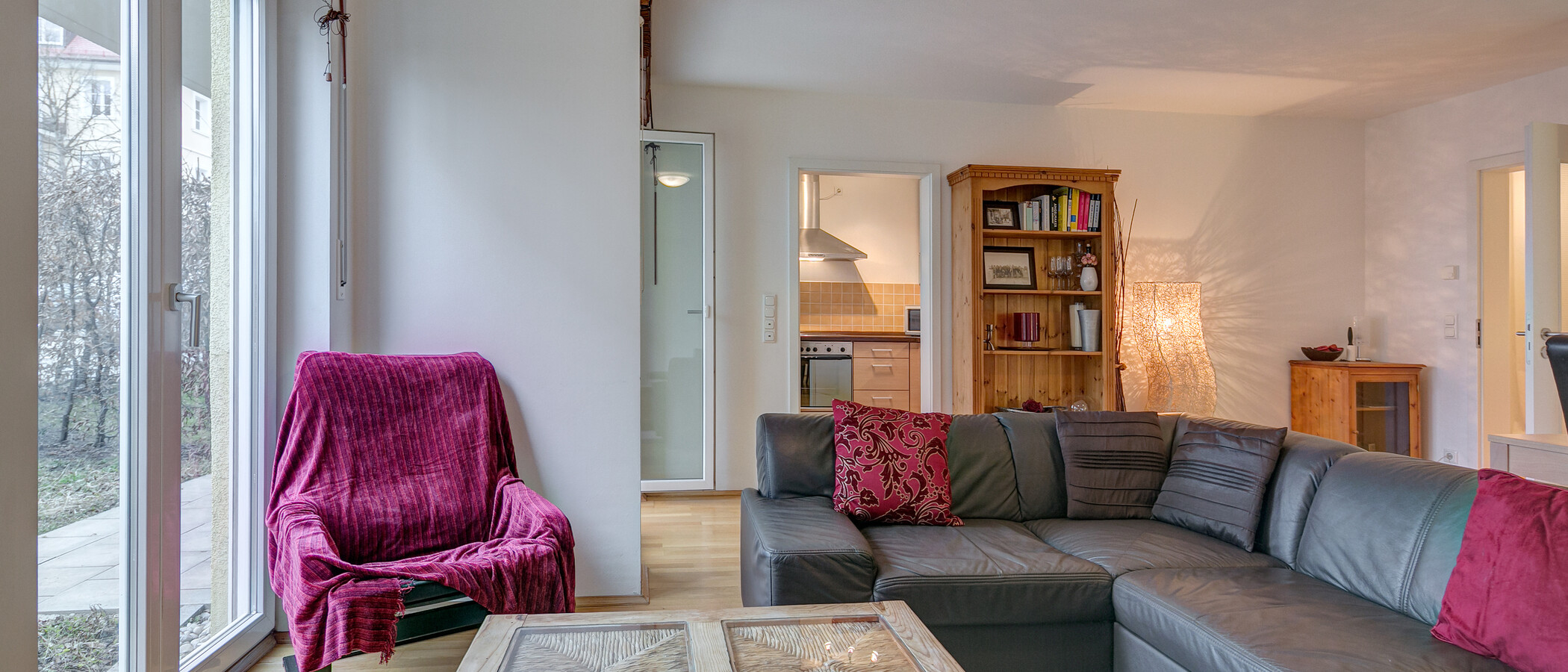 appartamento München Schwabing-Nord (zw. Belgrad- & Leopoldstraße) 02 soggiorno 3015