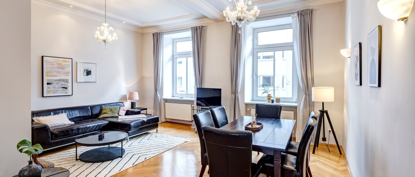 appartamento München Gärtnerplatzviertel 01 zona living 3036