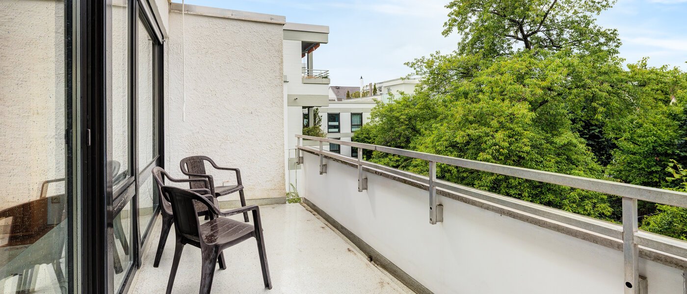 appartamento München Harlaching 01 balcone 3096