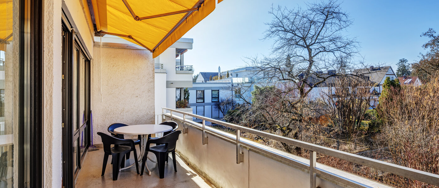 appartamento München Harlaching 01 balcone 3096