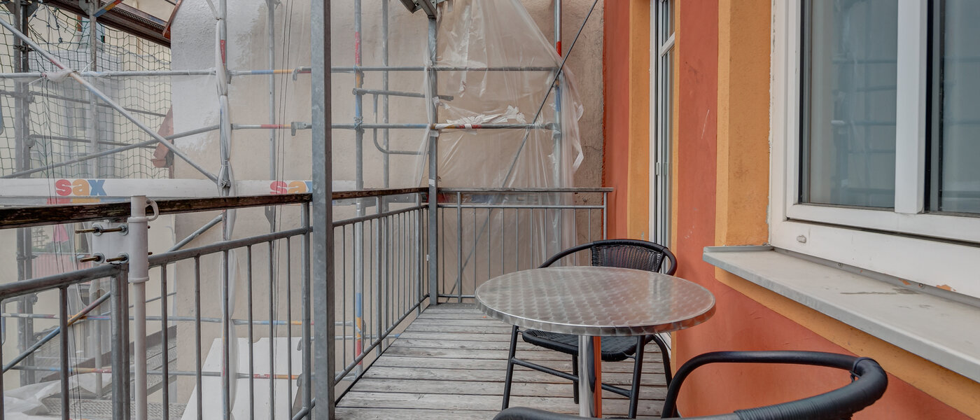 attico München Zentrum 02 balcone 3130