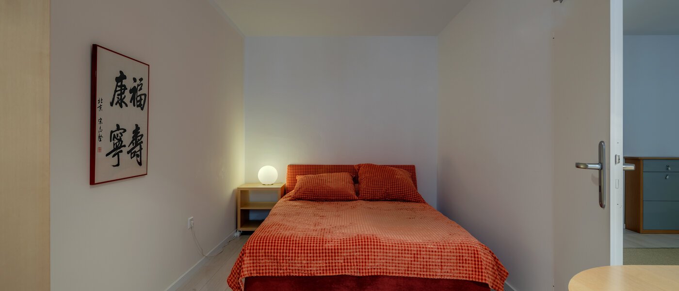 appartamento München Schwabing (links der Leopoldstraße) 01 camera da letto 3177