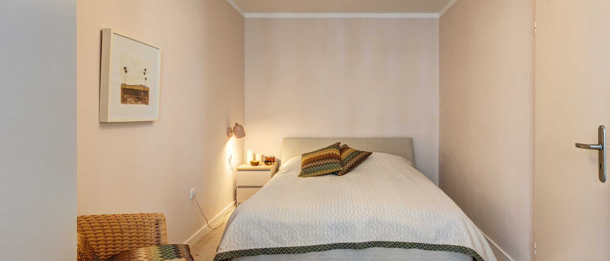 appartamento München Schwabing (links der Leopoldstraße) 01 camera da letto 3177