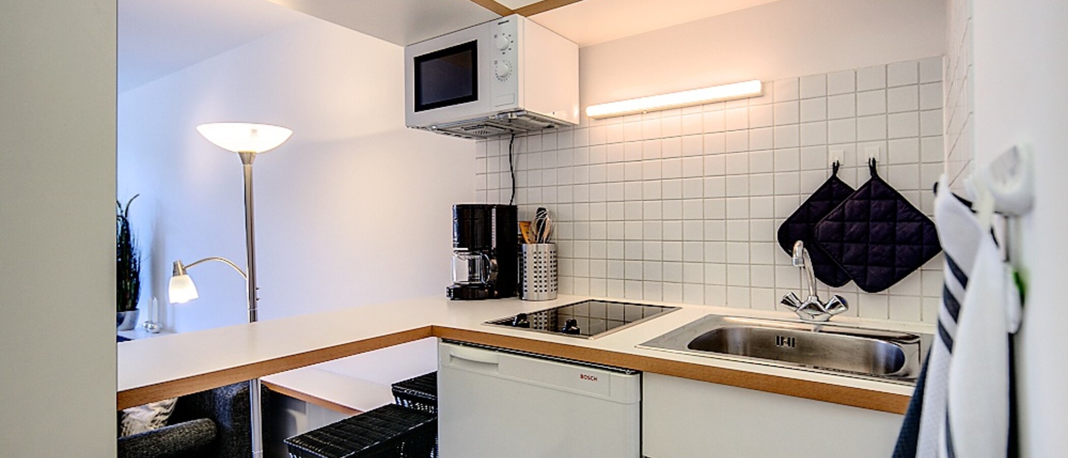 appartamento München Maxvorstadt - Museumsviertel 01 cucina 3188