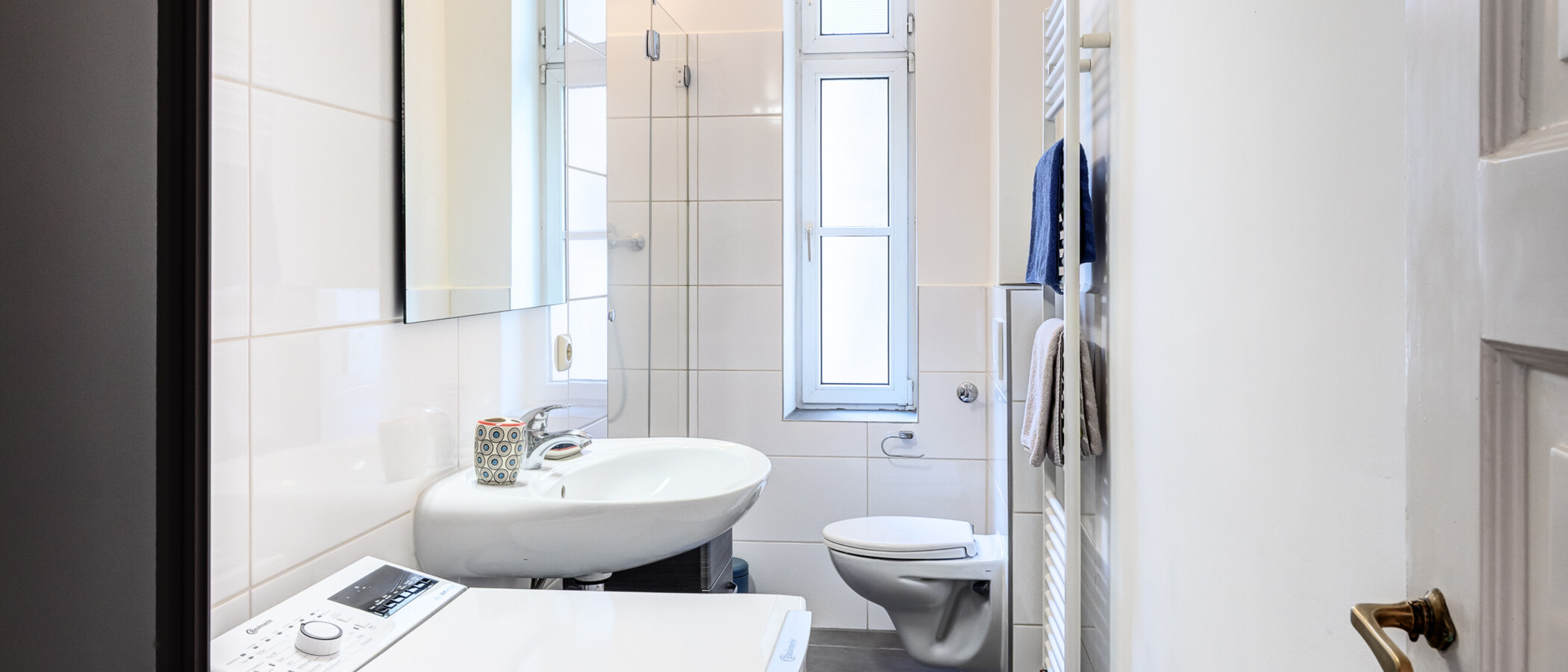 appartamento München Schwabing (rechts der Leopoldstraße) 01 bagno 319