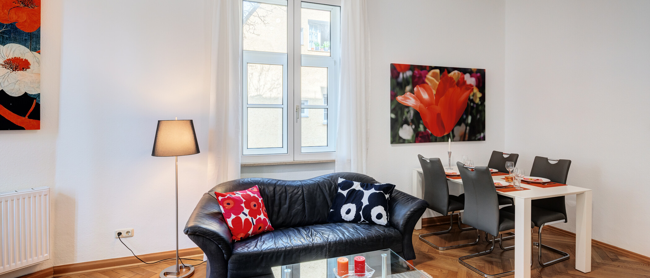 appartamento München Schwabing (rechts der Leopoldstraße) 02 soggiorno 319