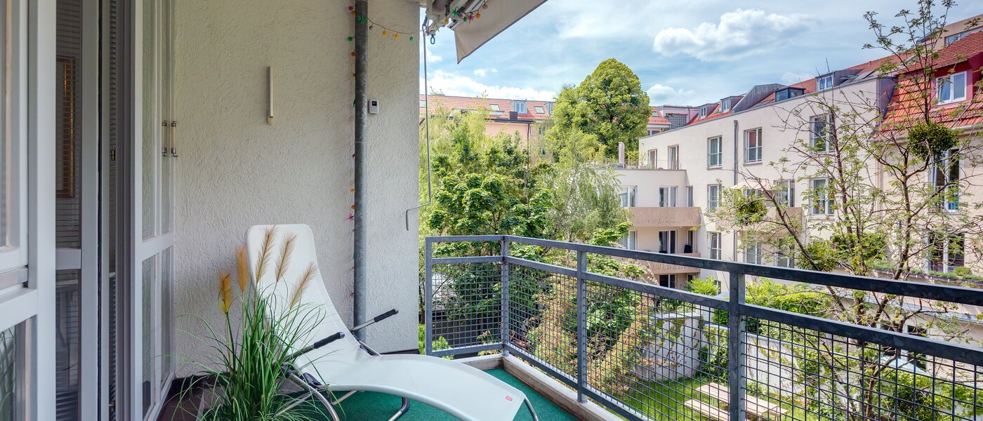 appartamento München Schwabing-West (rund um den Hohenzollernplatz) 01 balcone 3242