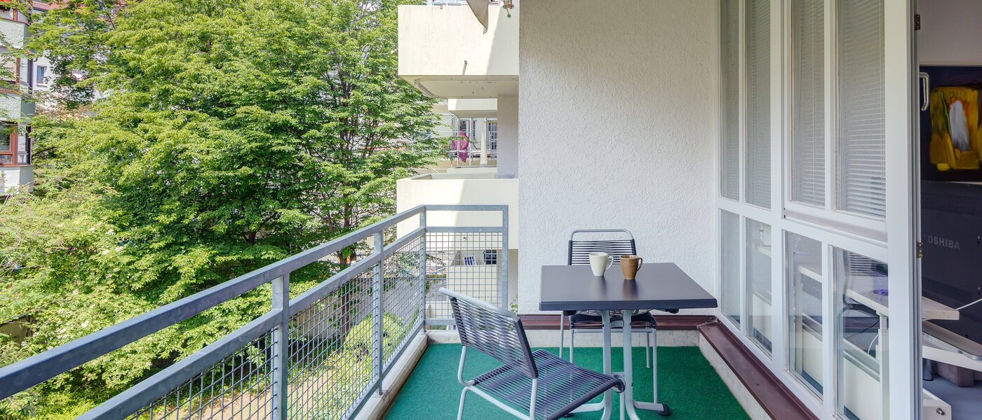 appartamento München Schwabing-West (rund um den Hohenzollernplatz) 02 balcone 3242