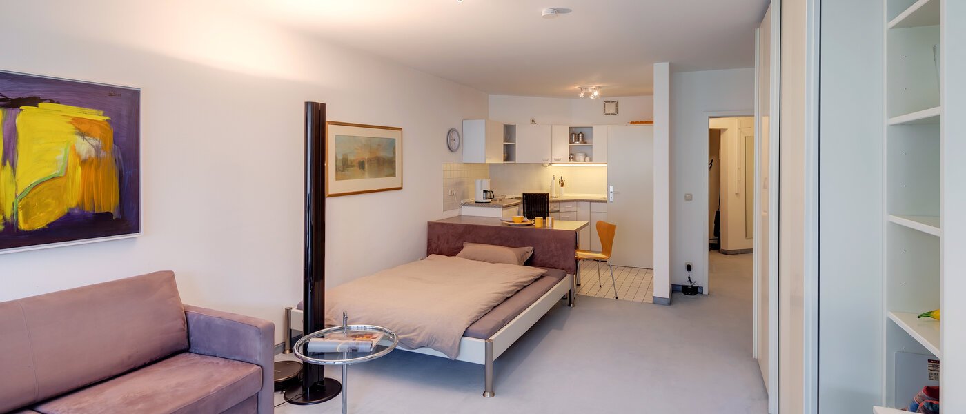 appartamento München Schwabing-West (rund um den Hohenzollernplatz) 04 zona living 3242