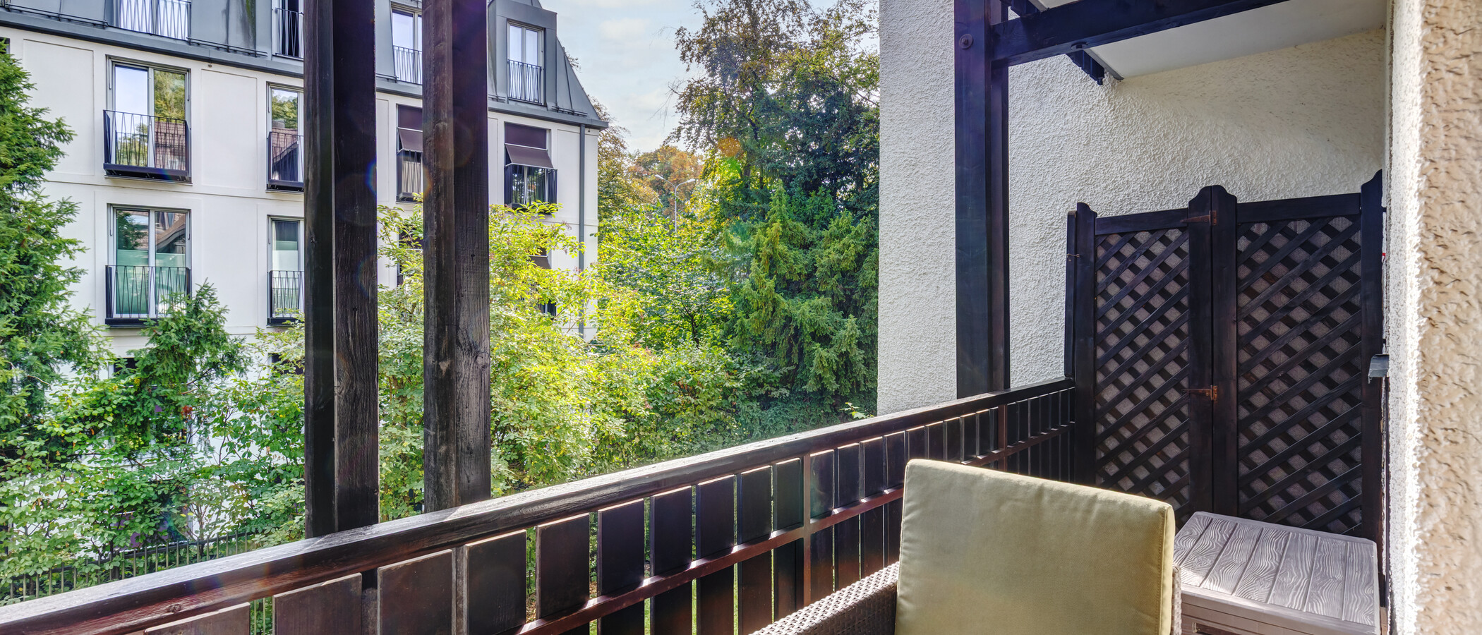 maisonette München Herzogpark 03 2° balcone 3249