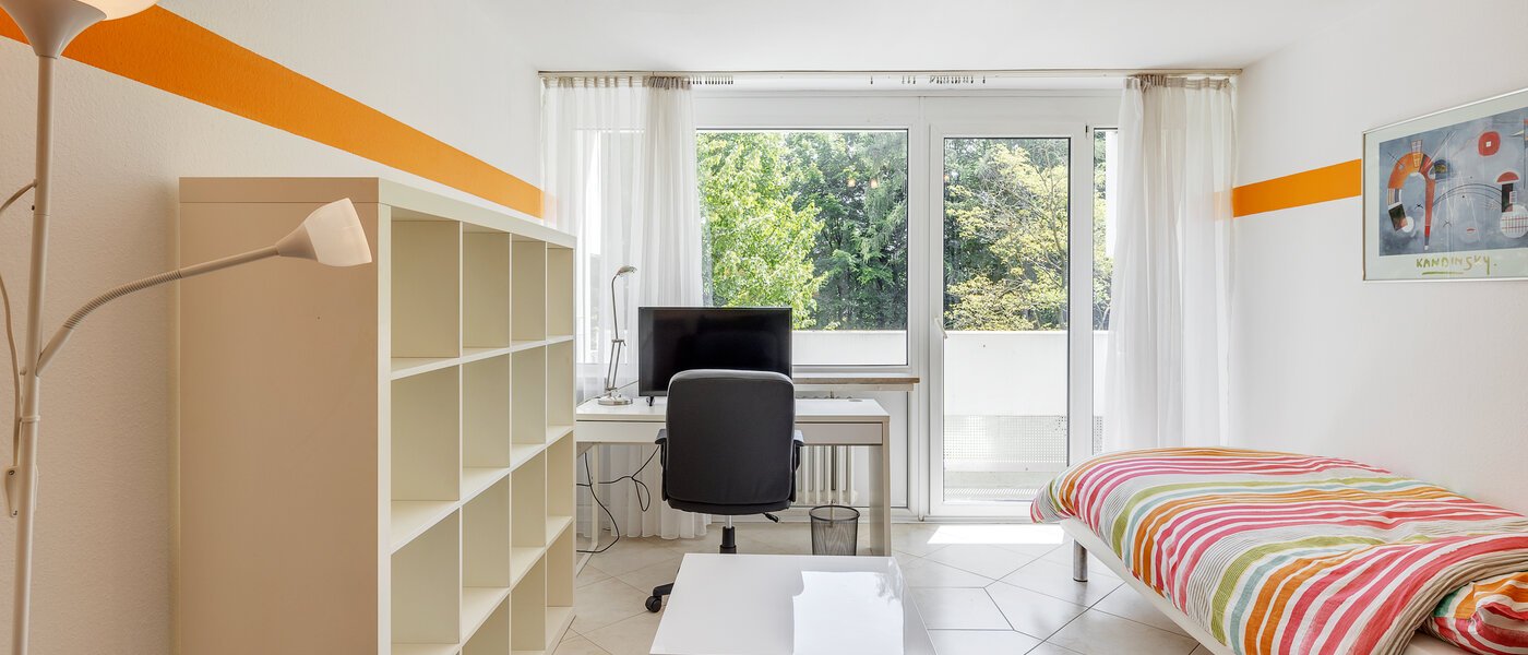 abitazione München Obersendling 01 zona living 3282