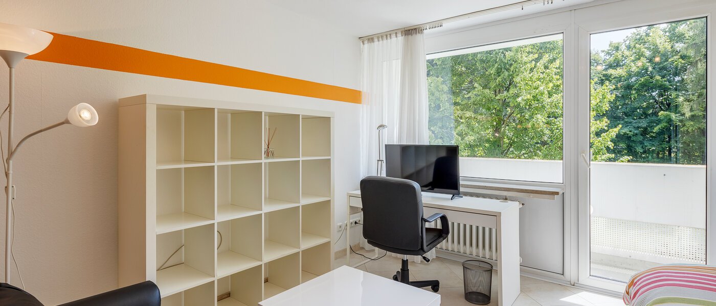 abitazione München Obersendling 02 zona living 3282