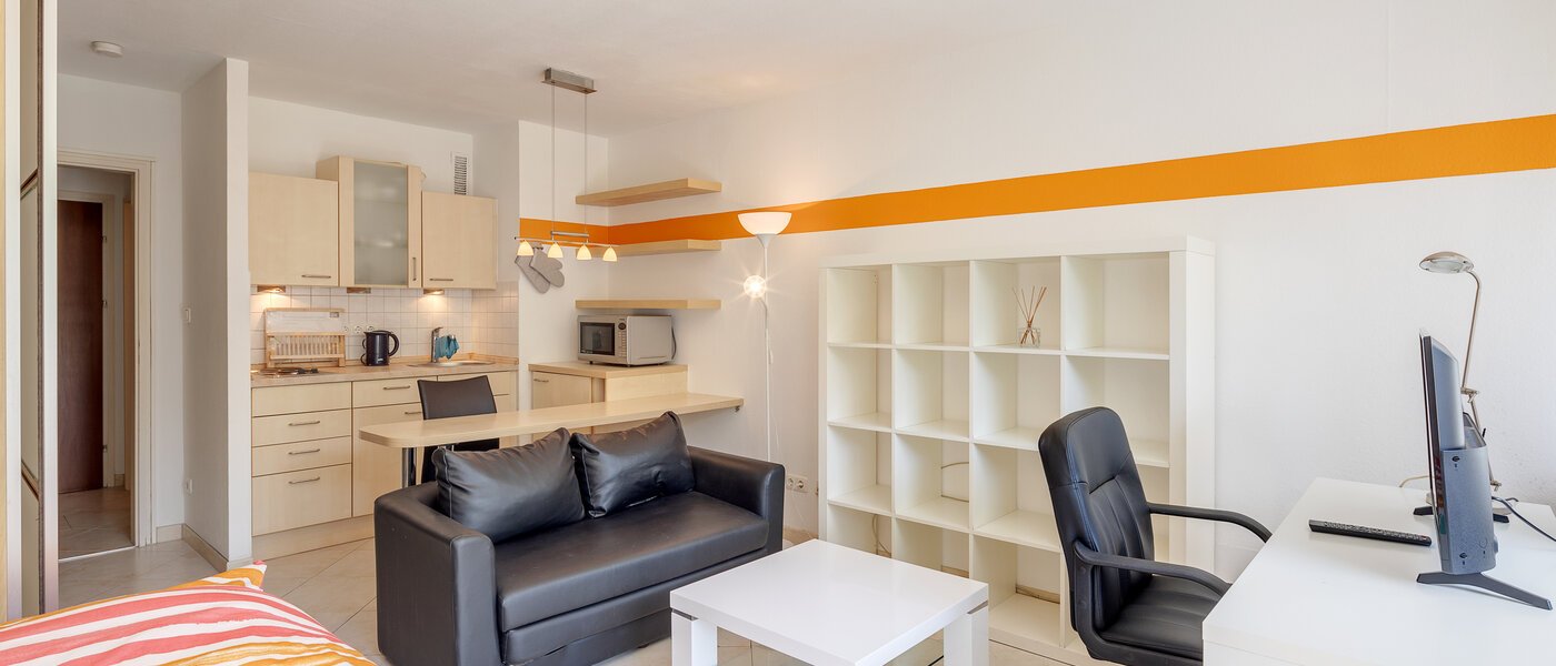 abitazione München Obersendling 03 zona living 3282