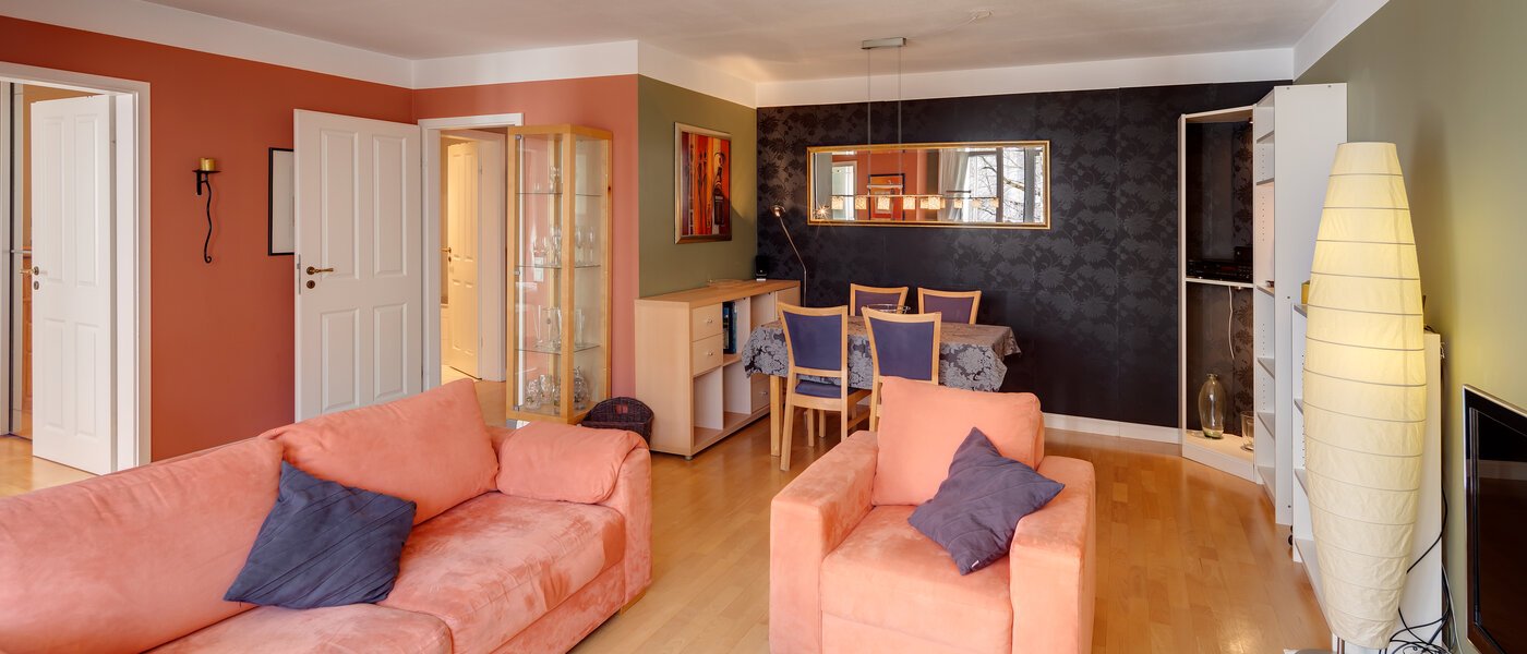 appartamento München Neuhausen 04 zona living 3288