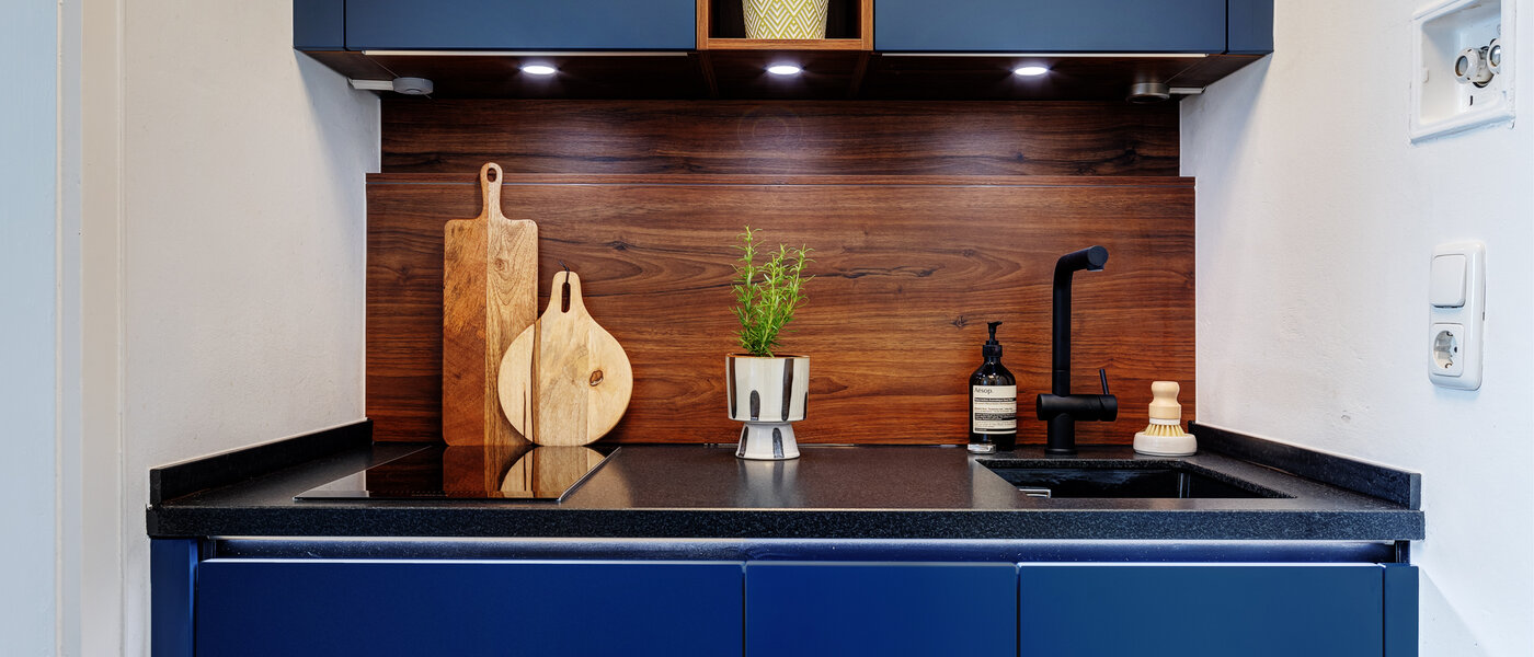 abitazione München Neuhausen 01 cucina 3328