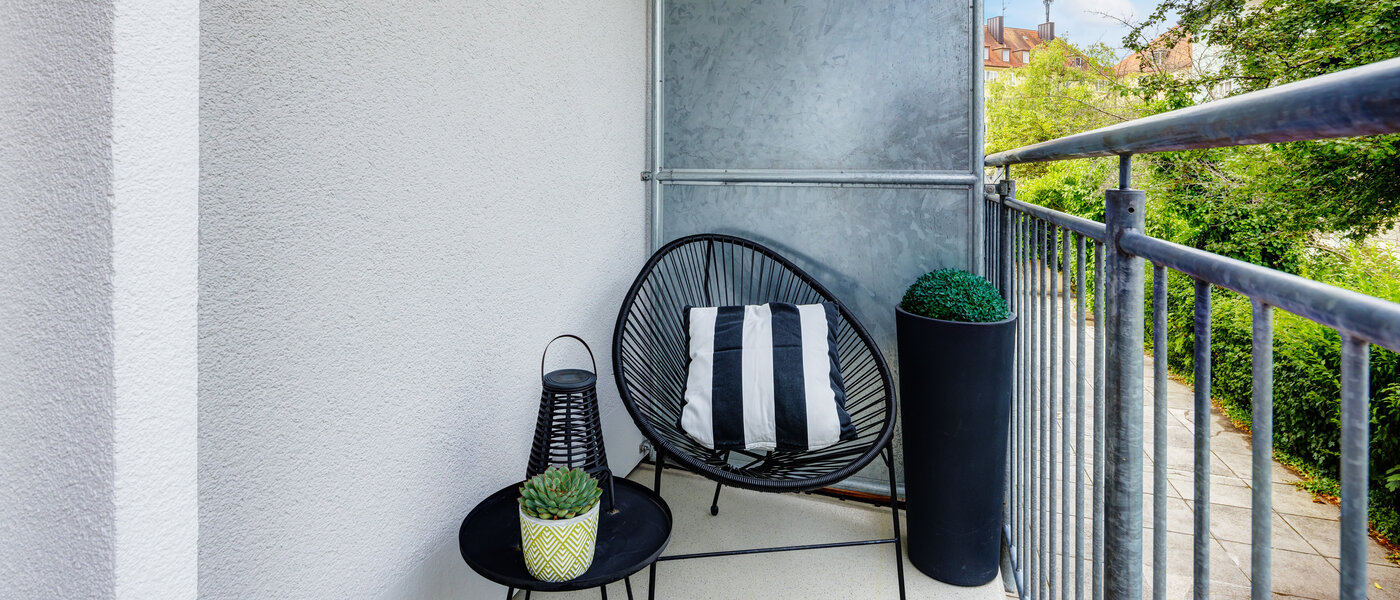 abitazione München Neuhausen 01 balcone 3328