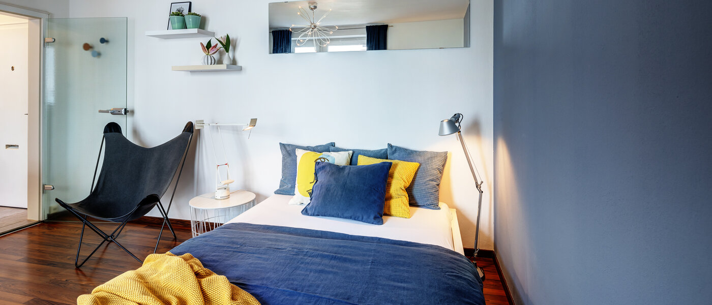 abitazione München Neuhausen 01 zona notte 3328