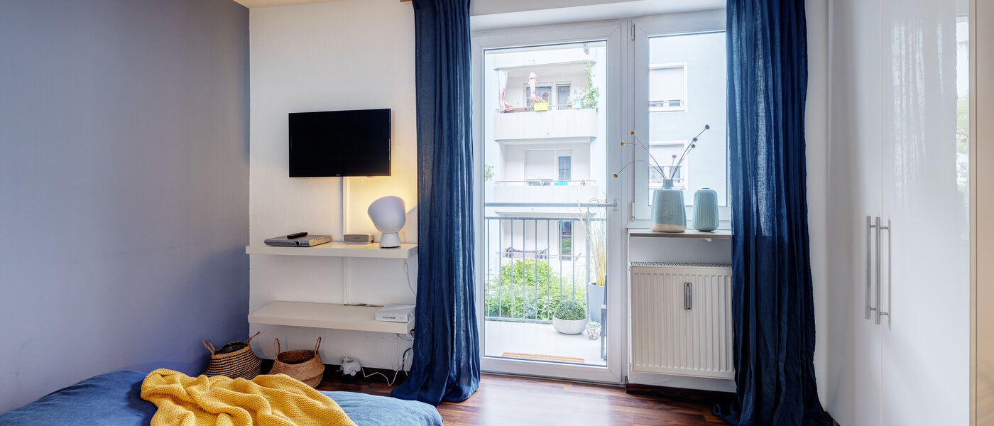 abitazione München Neuhausen 04 zona living 3328