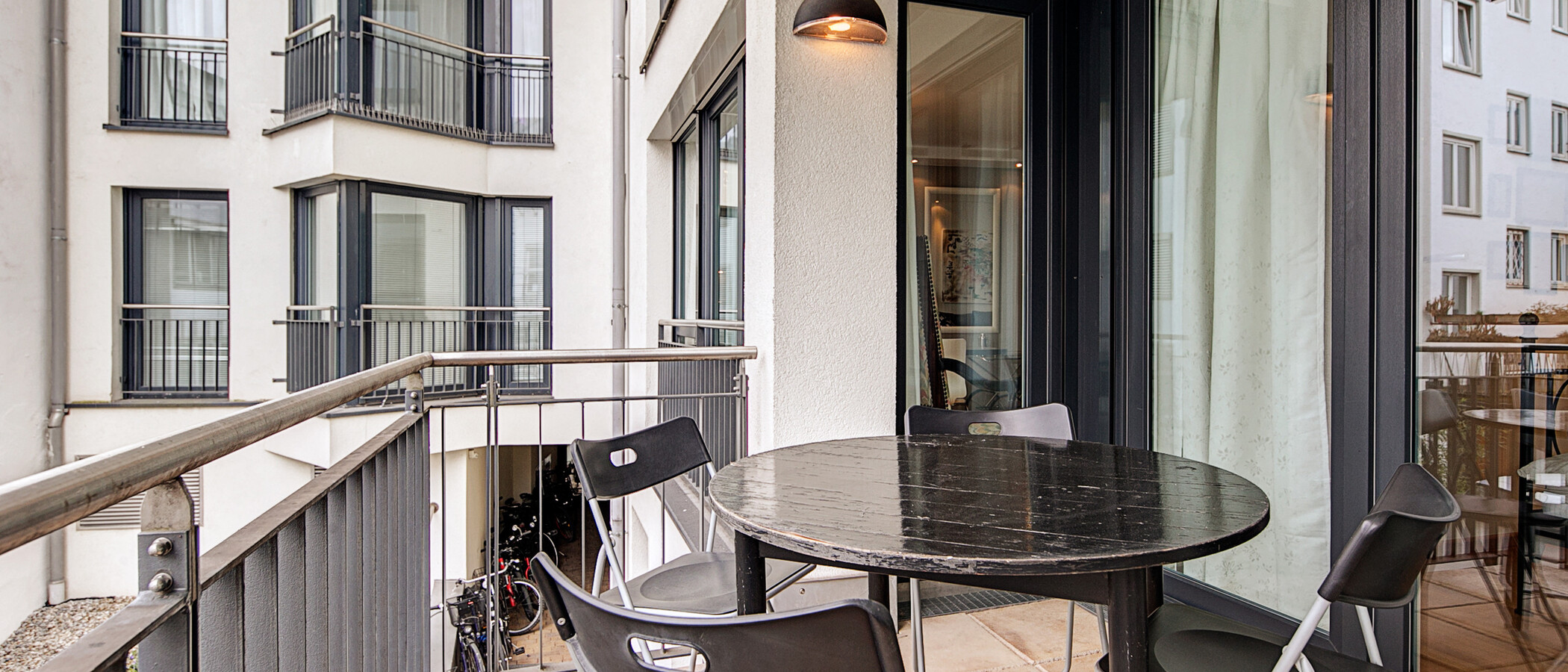 appartamento München Maxvorstadt - Westen 01 balcone 3355
