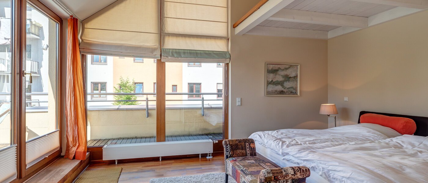 casa a schiera München Schwabing (links der Leopoldstraße) 01 camera da letto 3396