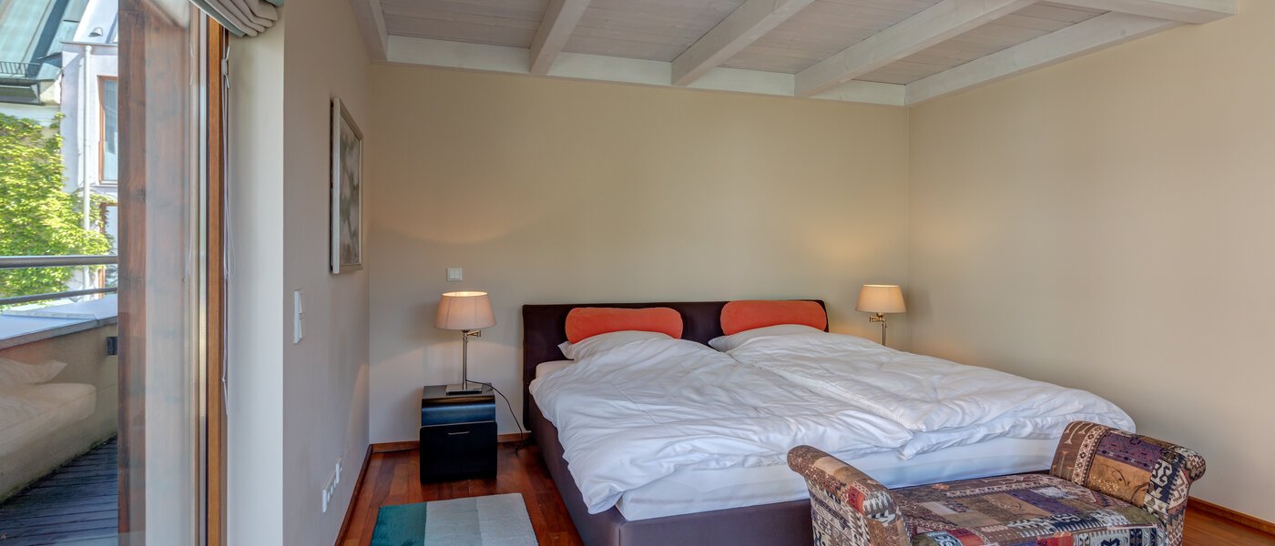 casa a schiera München Schwabing (links der Leopoldstraße) 02 camera da letto 3396