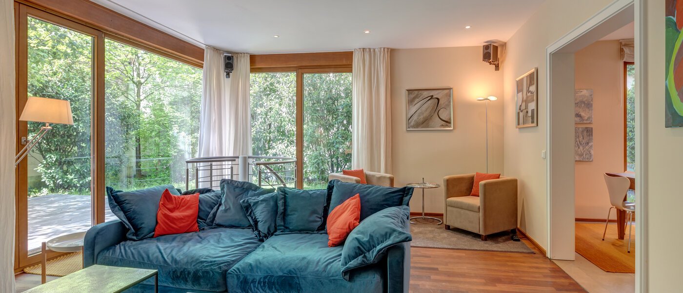 casa a schiera München Schwabing (links der Leopoldstraße) 01 zona living 3396