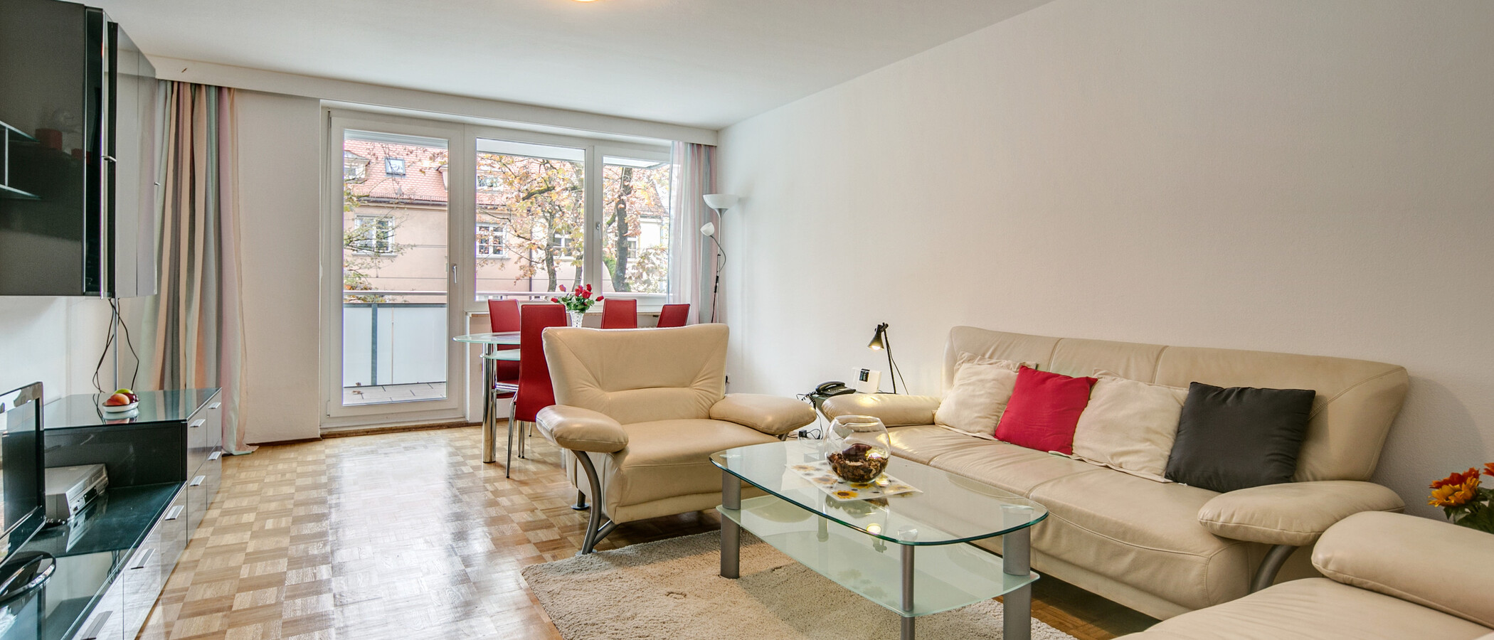 appartamento München Schwabing-Nord (zw. Belgrad- & Leopoldstraße) 01 soggiorno 342