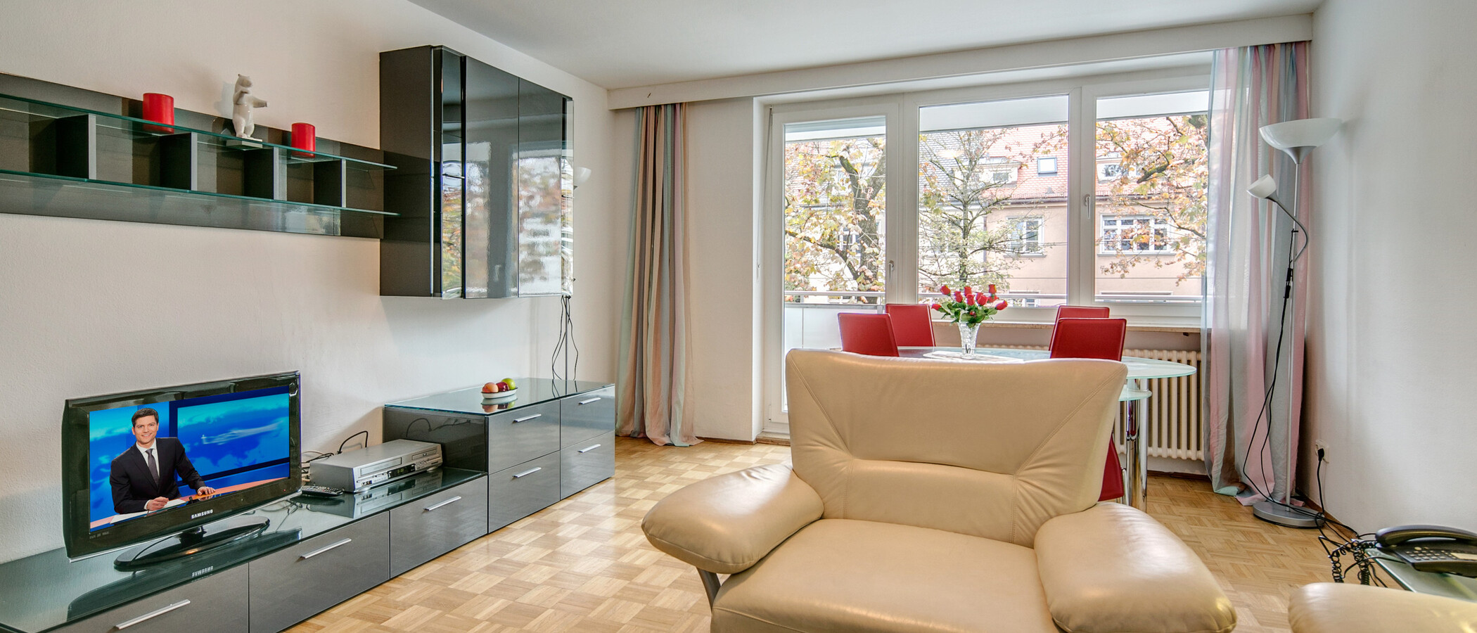 appartamento München Schwabing-Nord (zw. Belgrad- & Leopoldstraße) 03 soggiorno 342