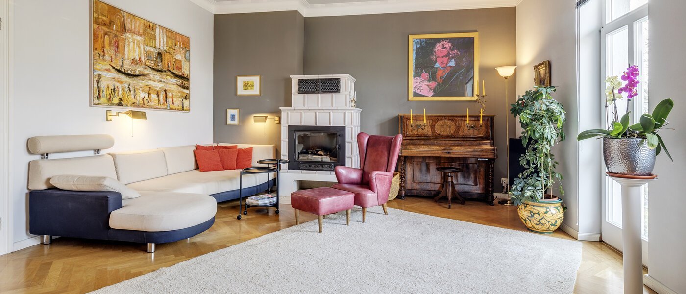 appartamento München Neuhausen 01 soggiorno 3428