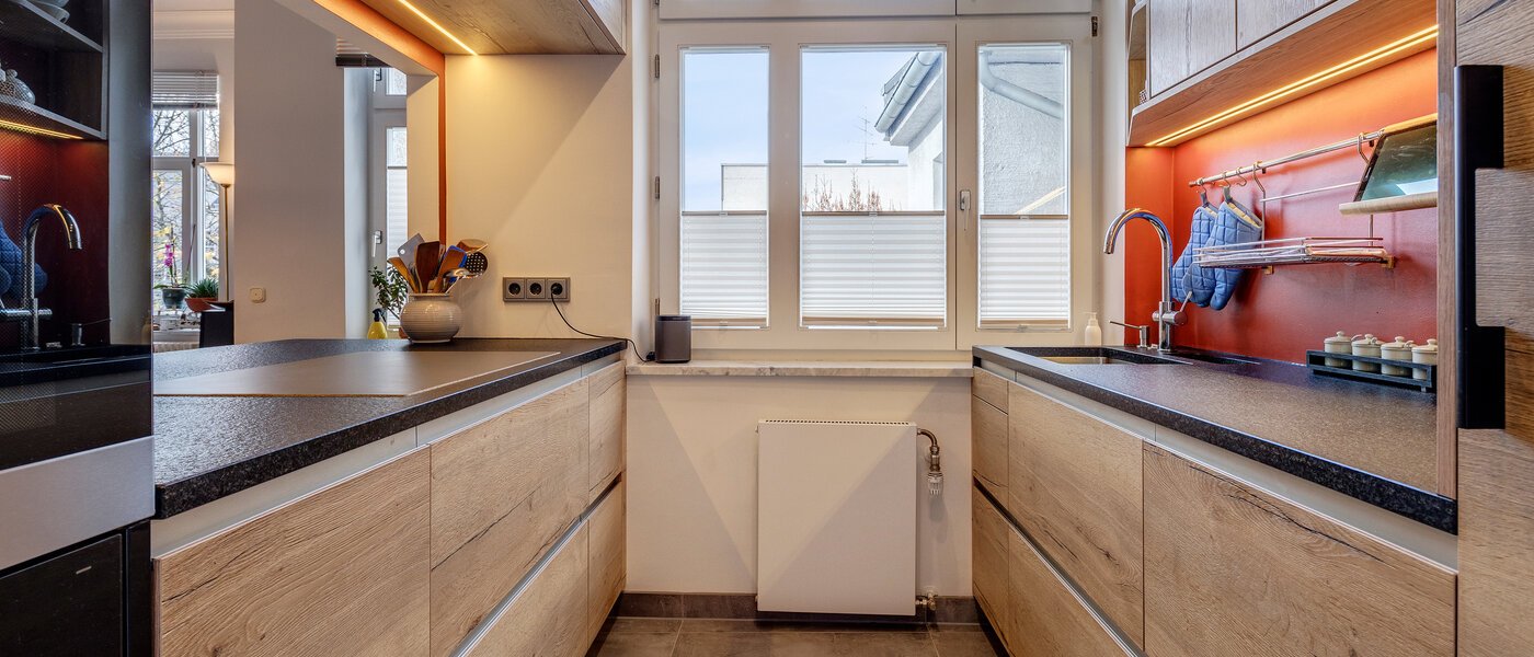 appartamento München Neuhausen 01 cucina 3428