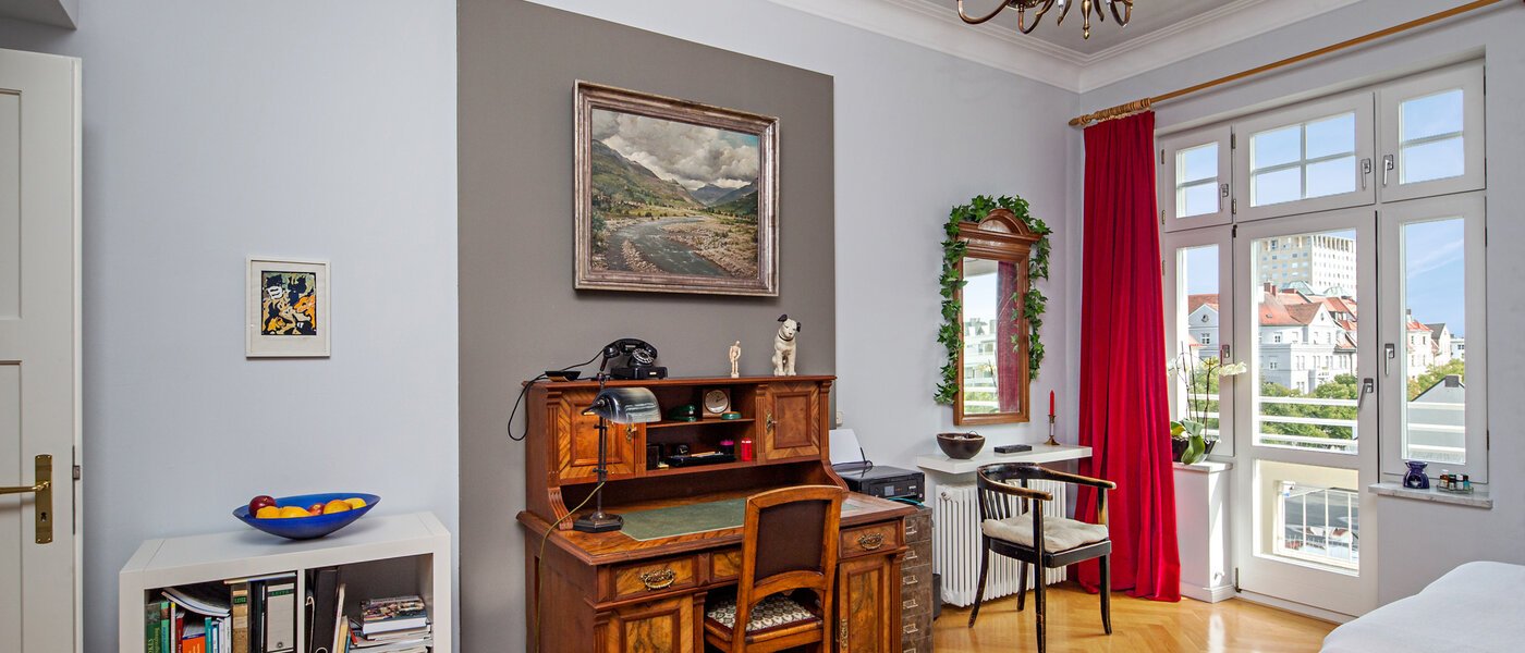 appartamento München Neuhausen 02 zona notte 3428