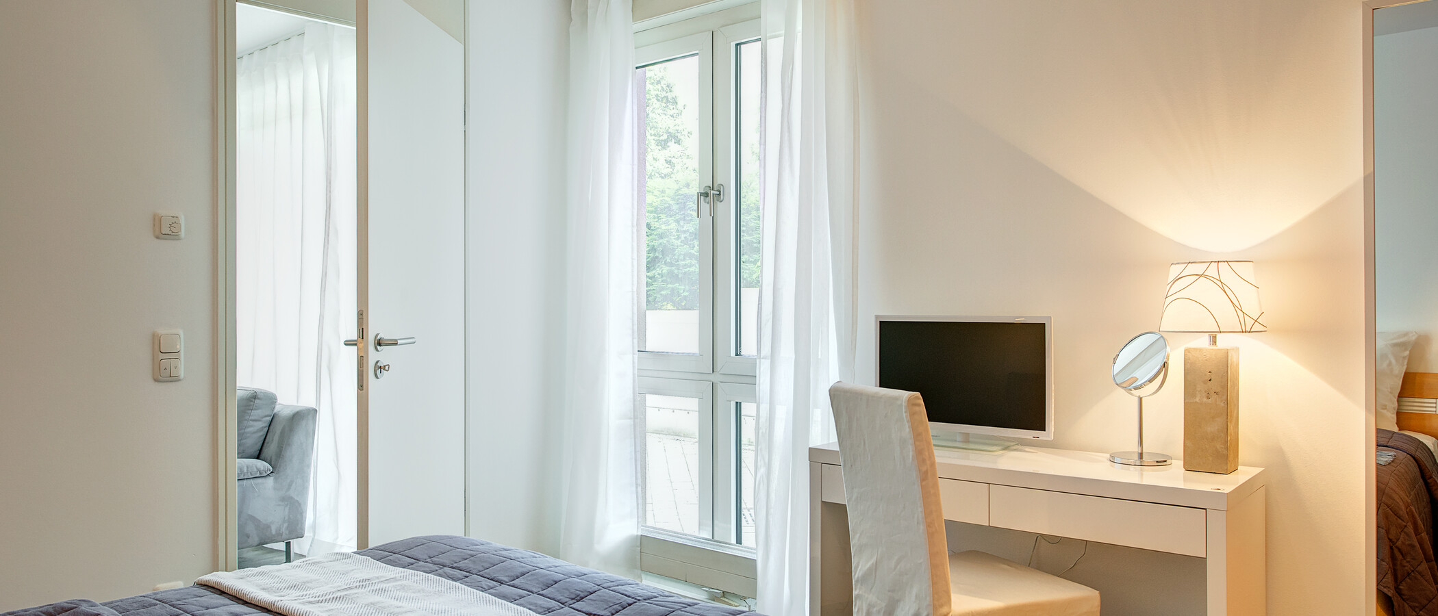 appartamento München Haidhausen 04 zona notte 3443