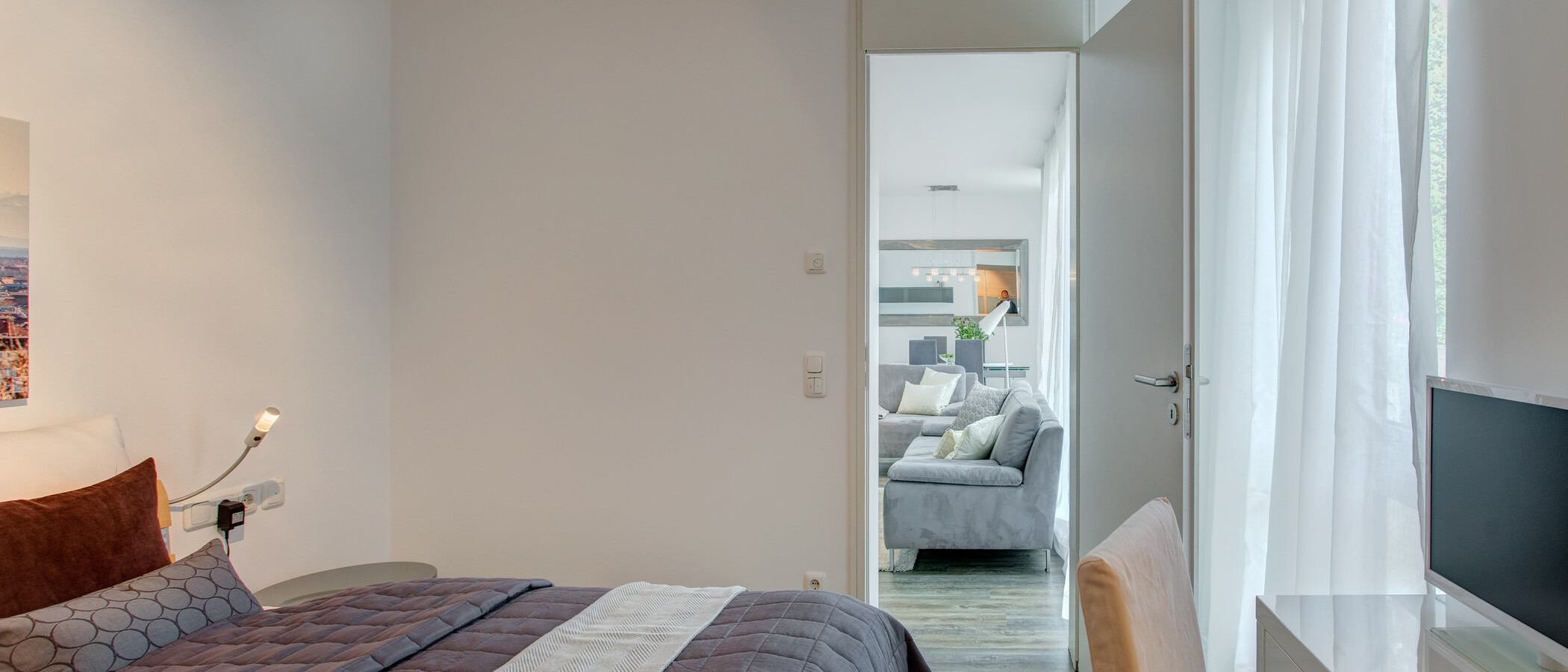 appartamento München Haidhausen 05 zona notte 3443