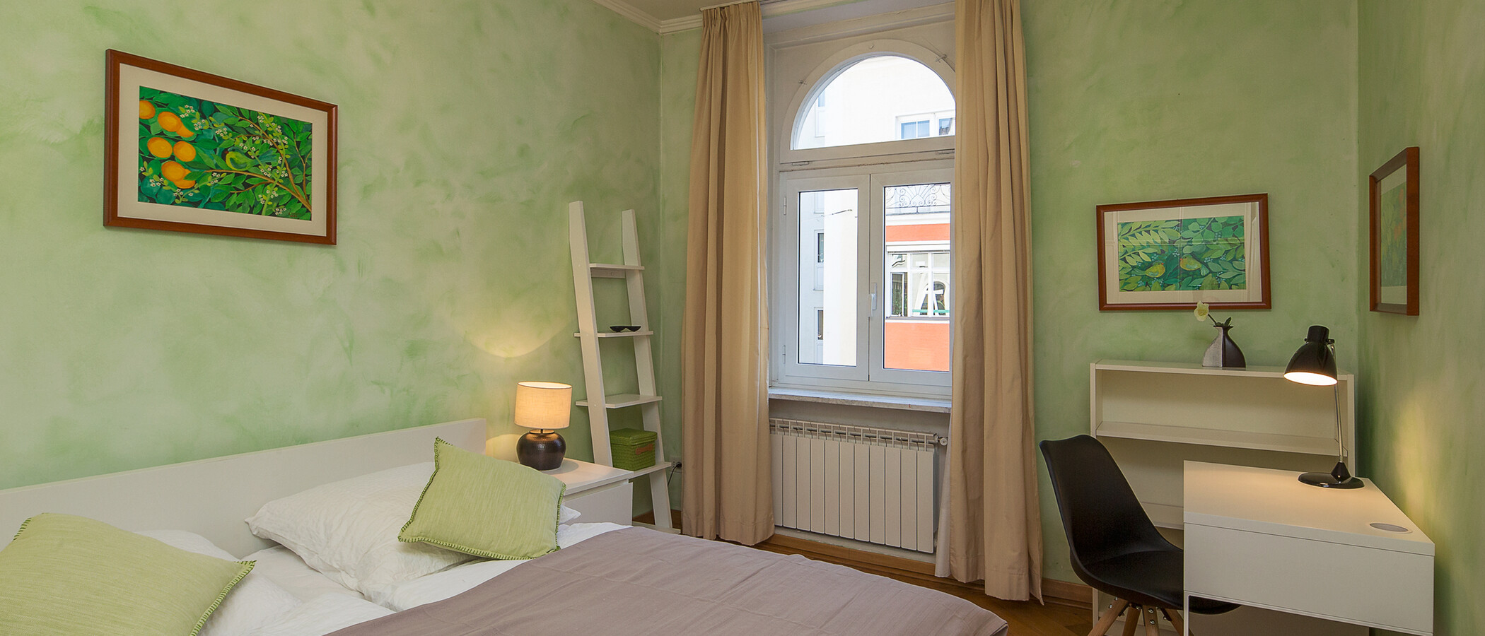 appartamento München Lehel 02 zona notte 3457