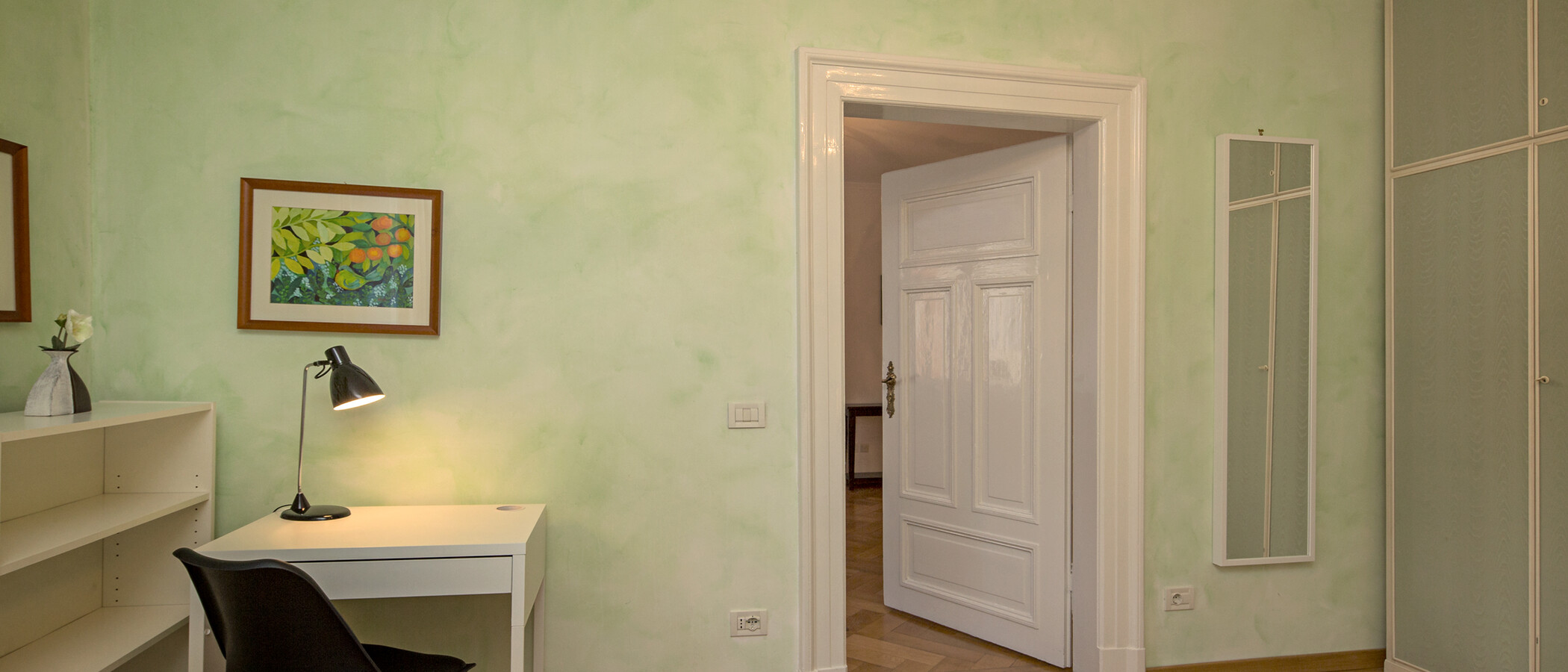 appartamento München Lehel 04 zona notte 3457