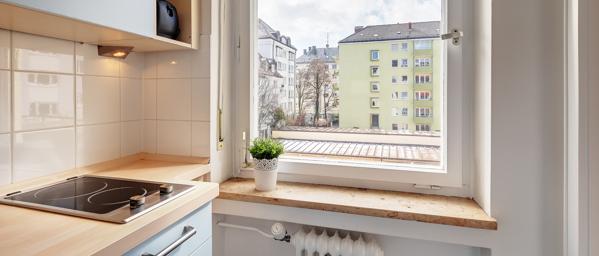 appartamento München Neuhausen 03 cucina 3464