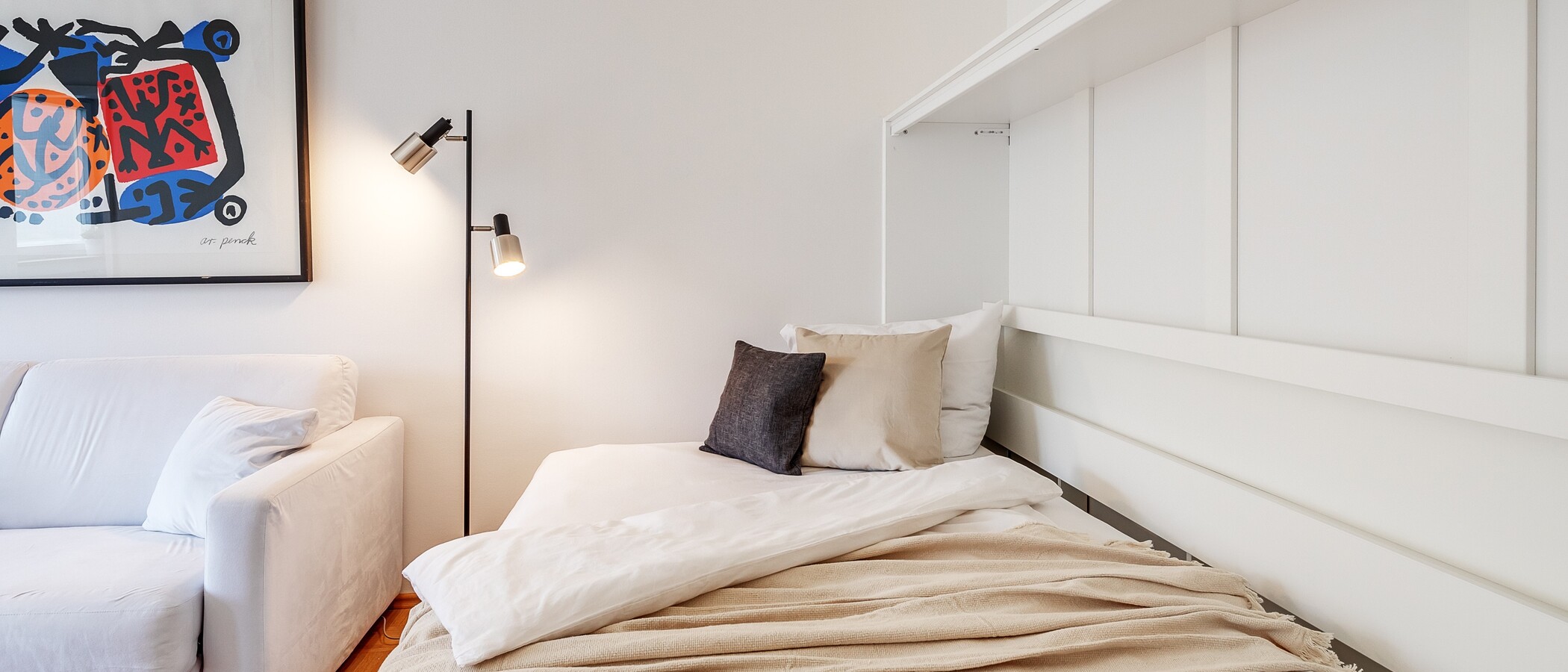 appartamento München Neuhausen 02 zona notte 3464