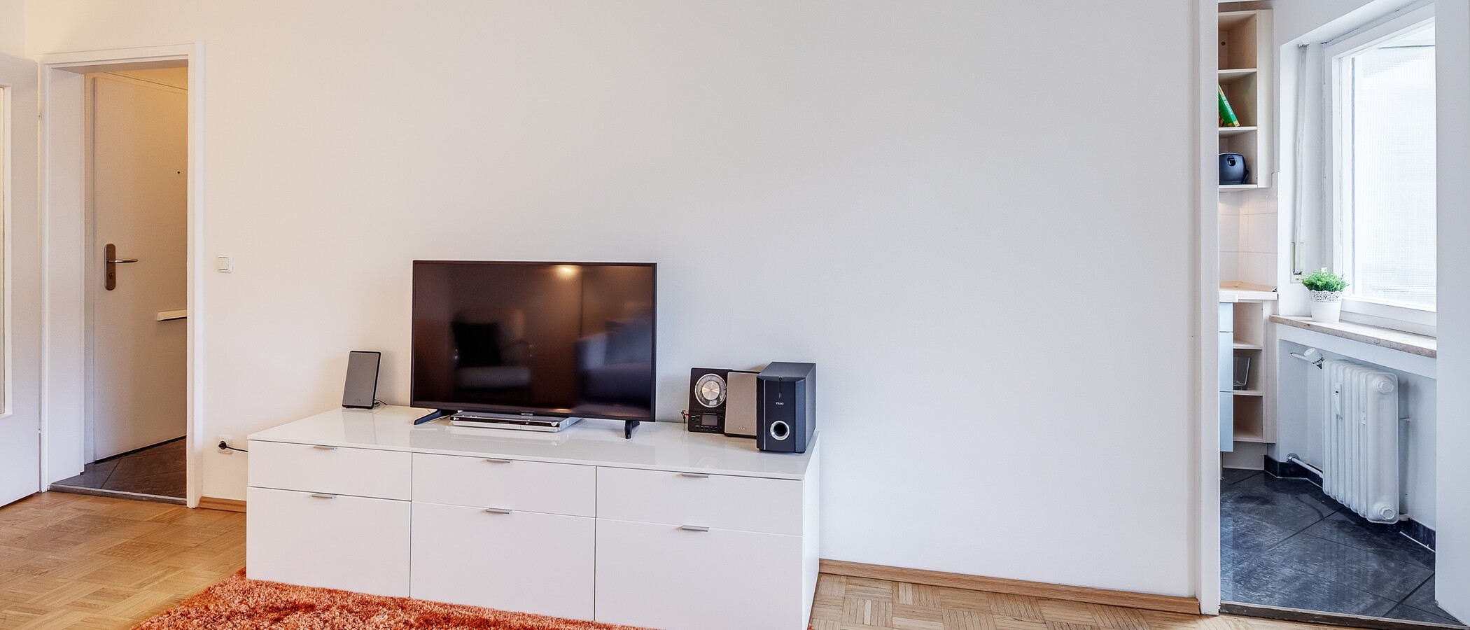 appartamento München Neuhausen 03 zona living 3464